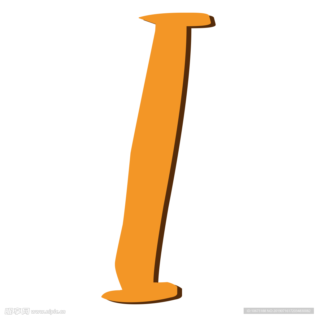 卡通字母