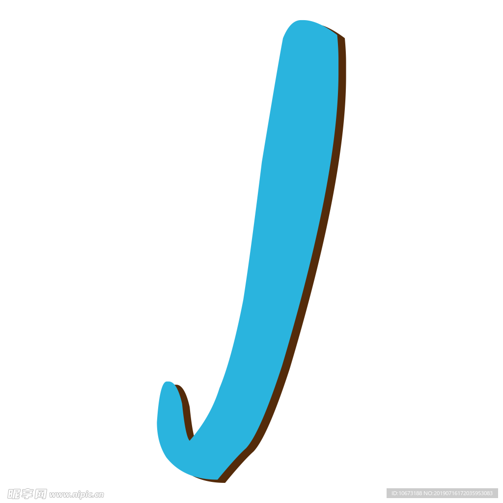卡通字母