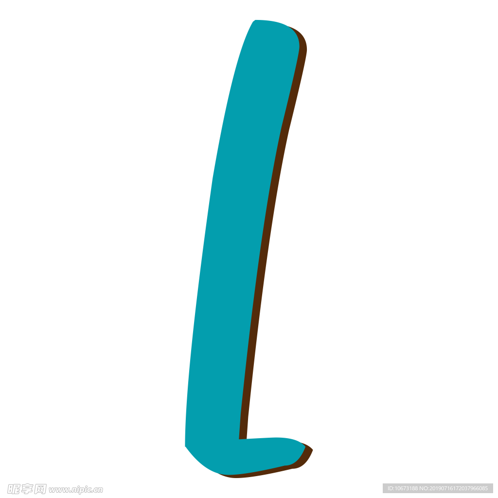 卡通字母