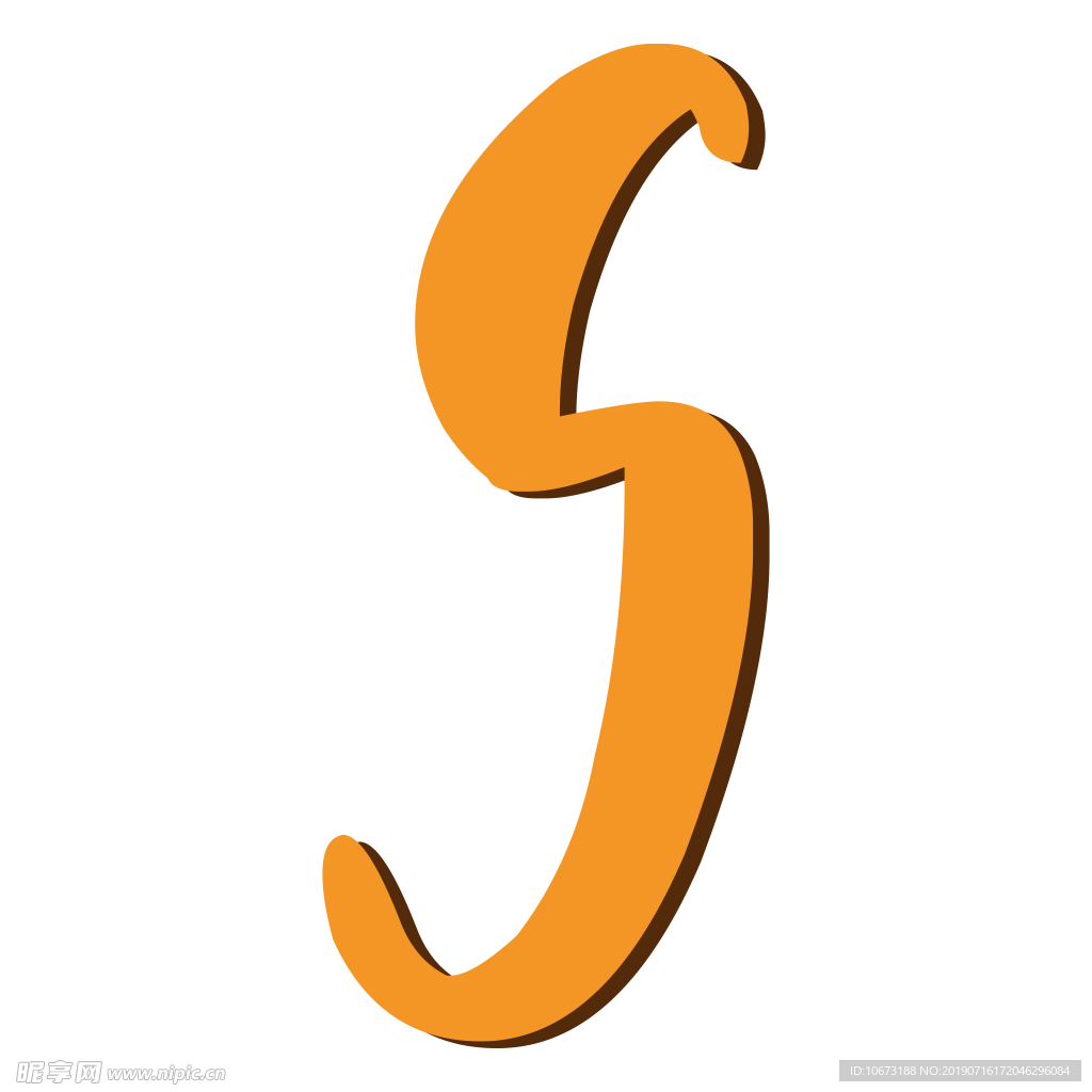 卡通字母