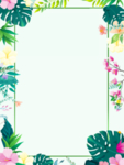 花朵框