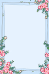 花朵框