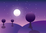 星空插画