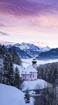 雪中城堡
