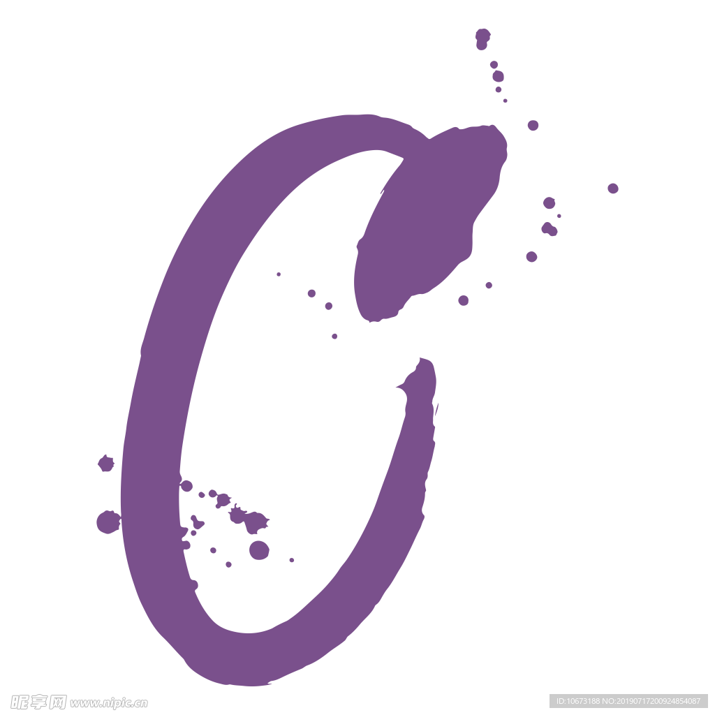 卡通字母