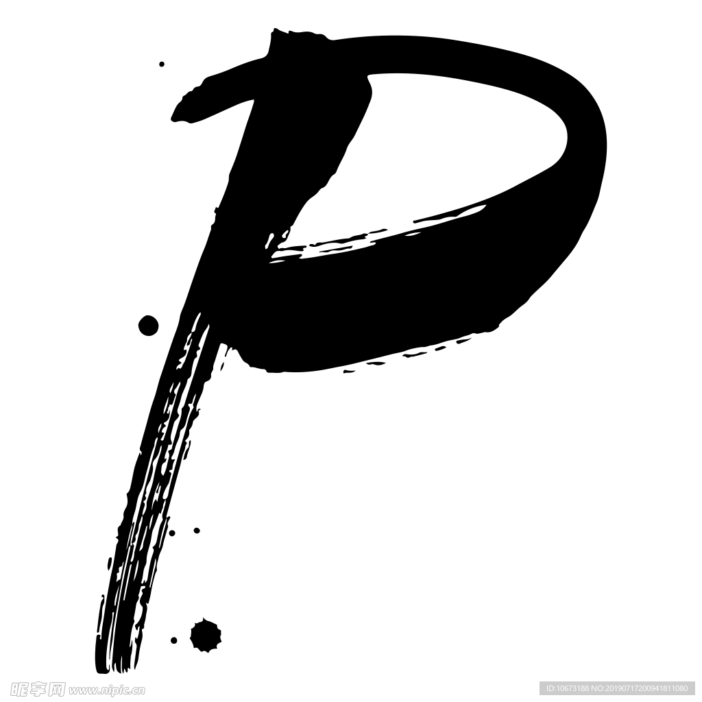 卡通字母