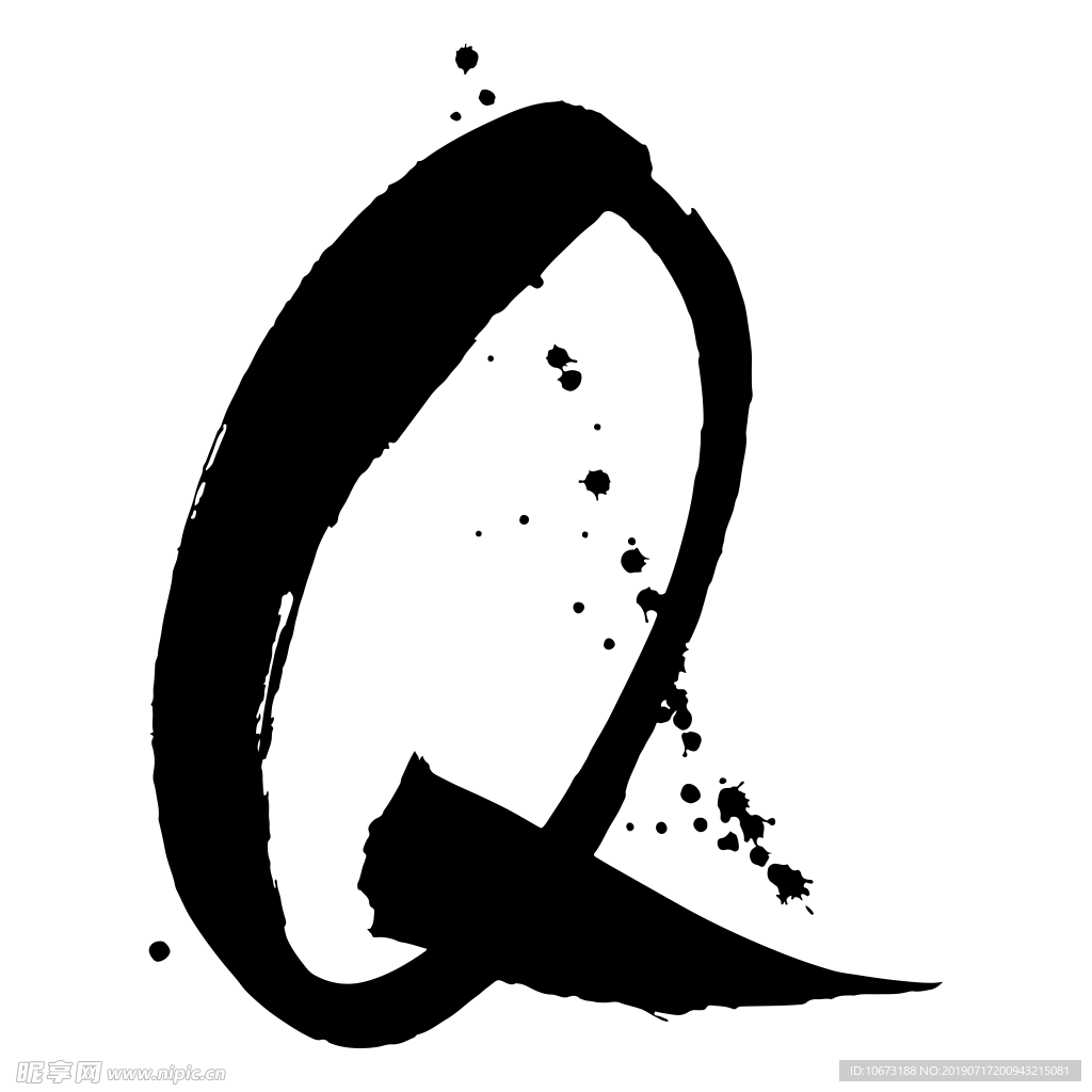 卡通字母