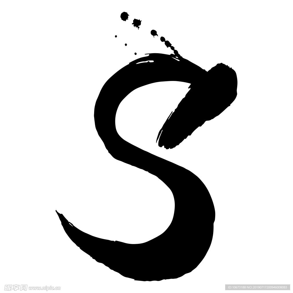 卡通字母