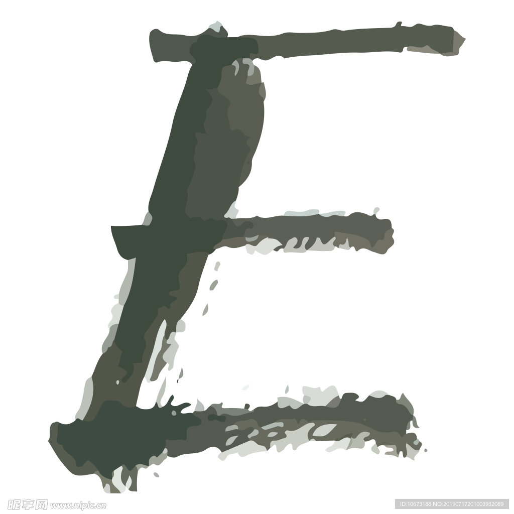 卡通字母