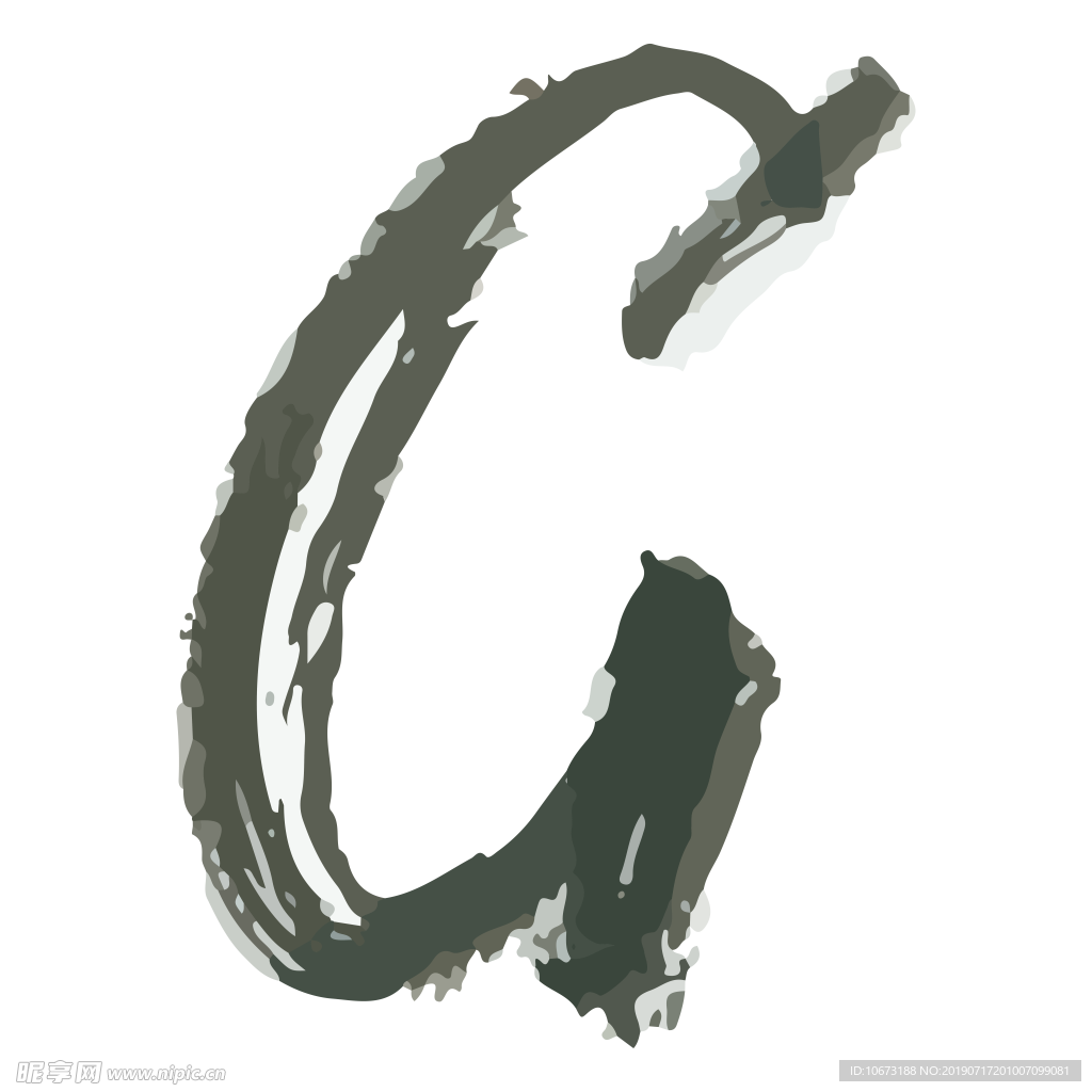 卡通字母