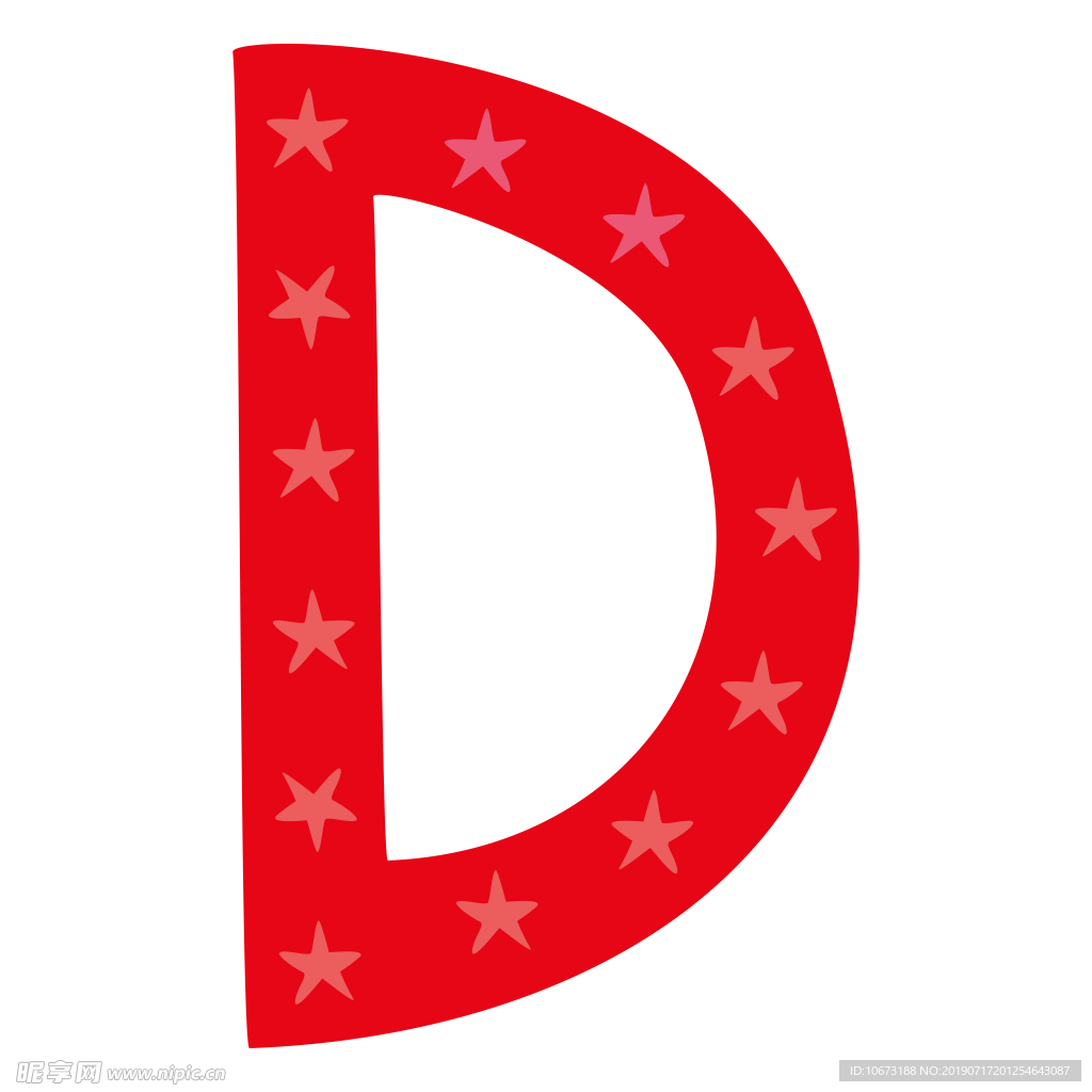 卡通字母