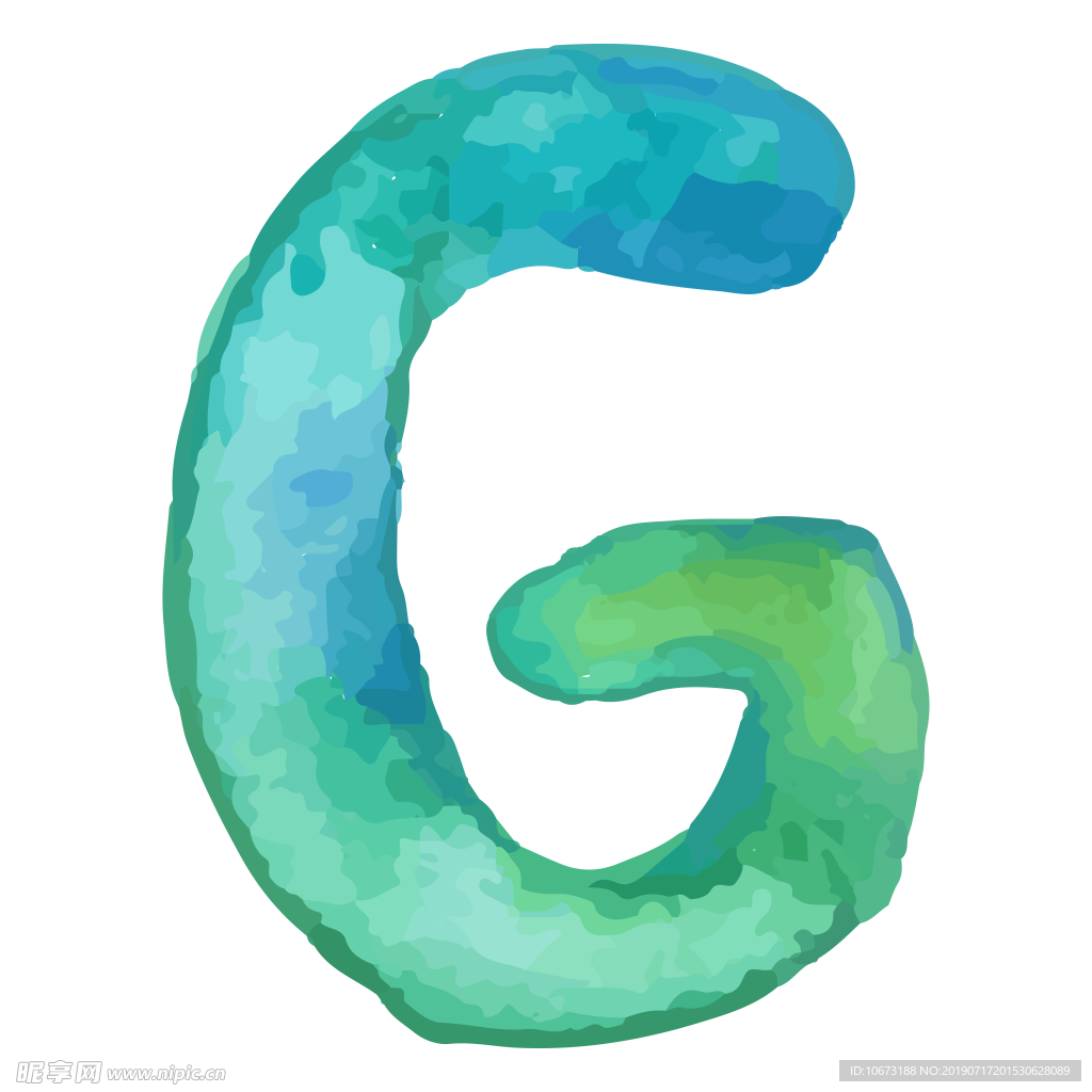卡通字母