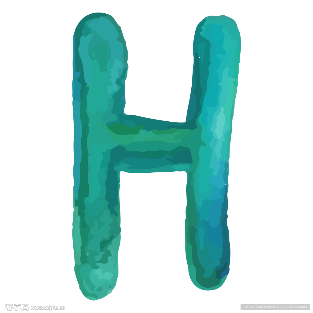 卡通字母
