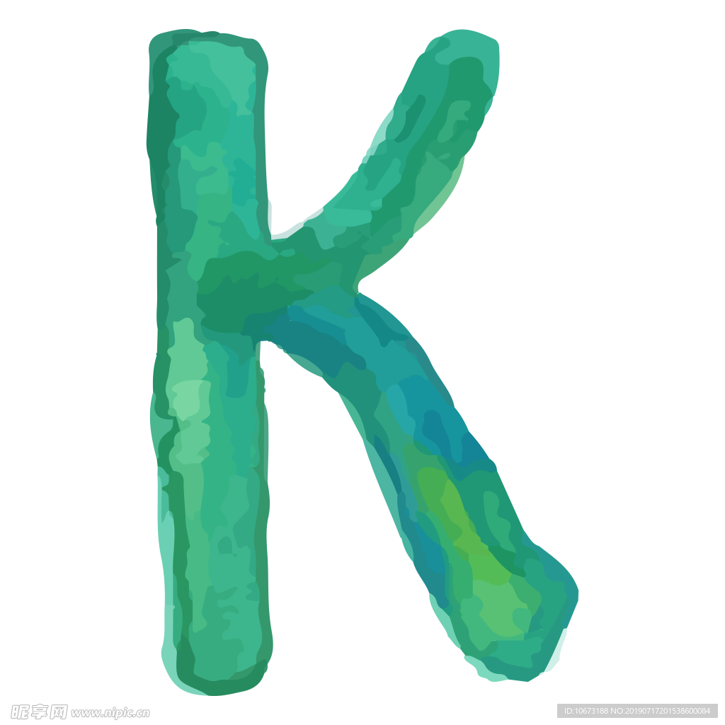 卡通字母