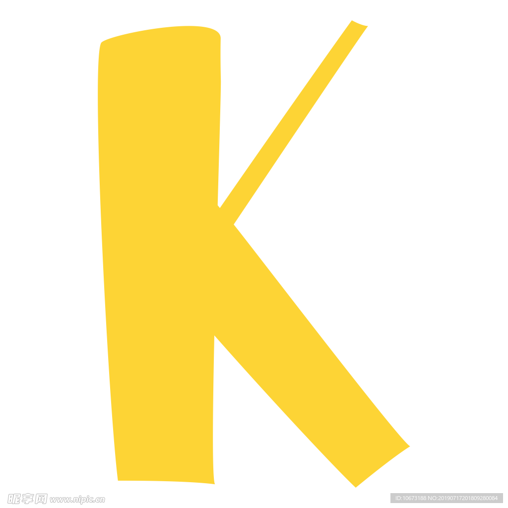 卡通字母