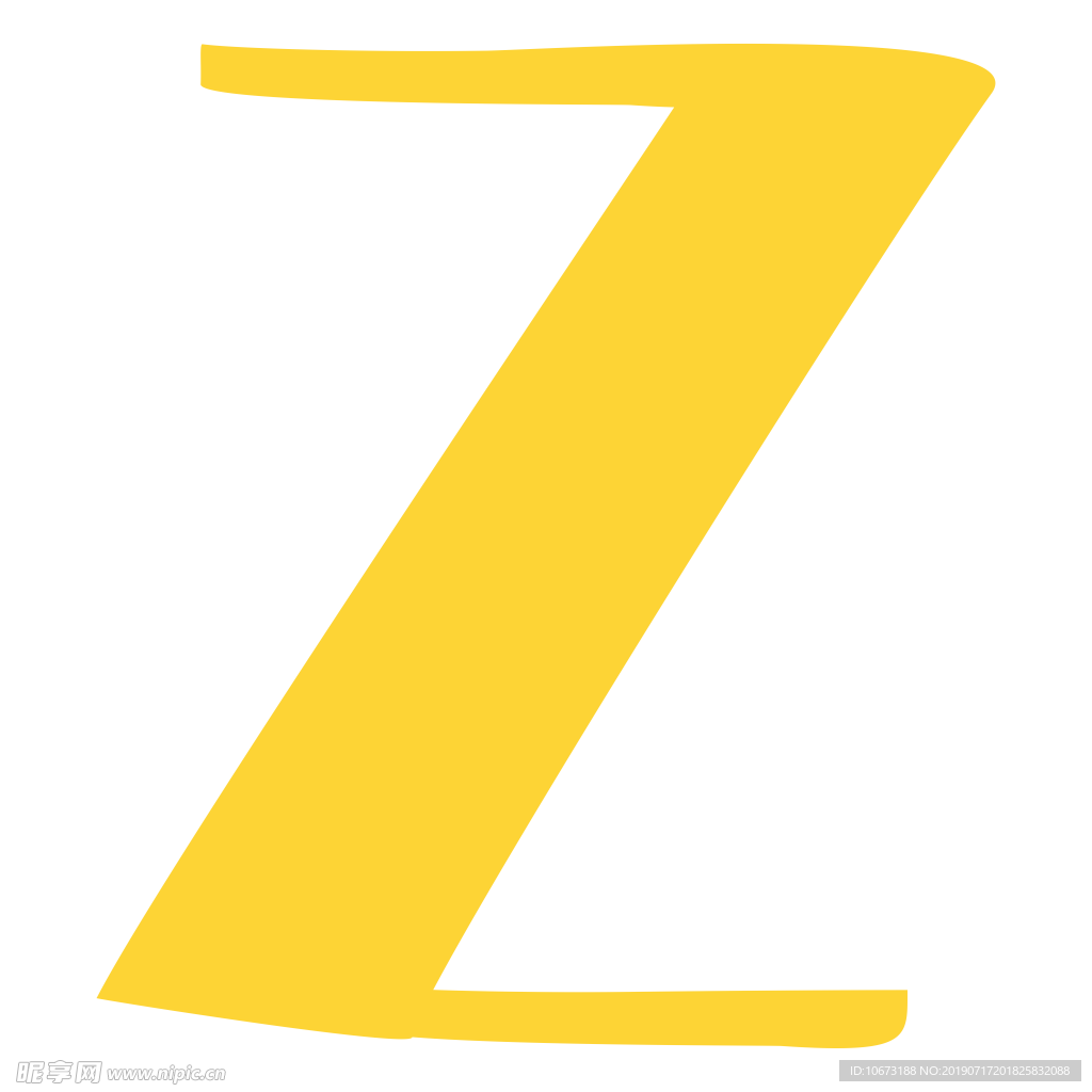 卡通字母