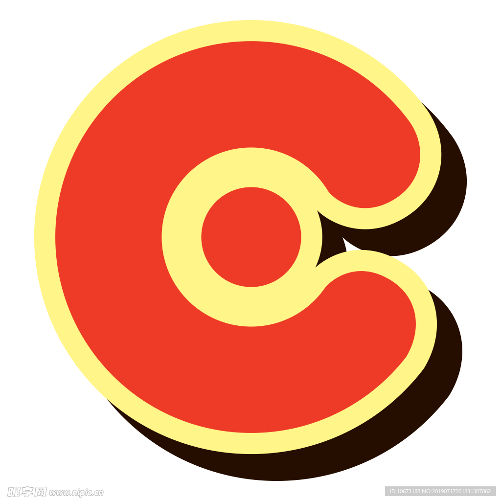 卡通字母