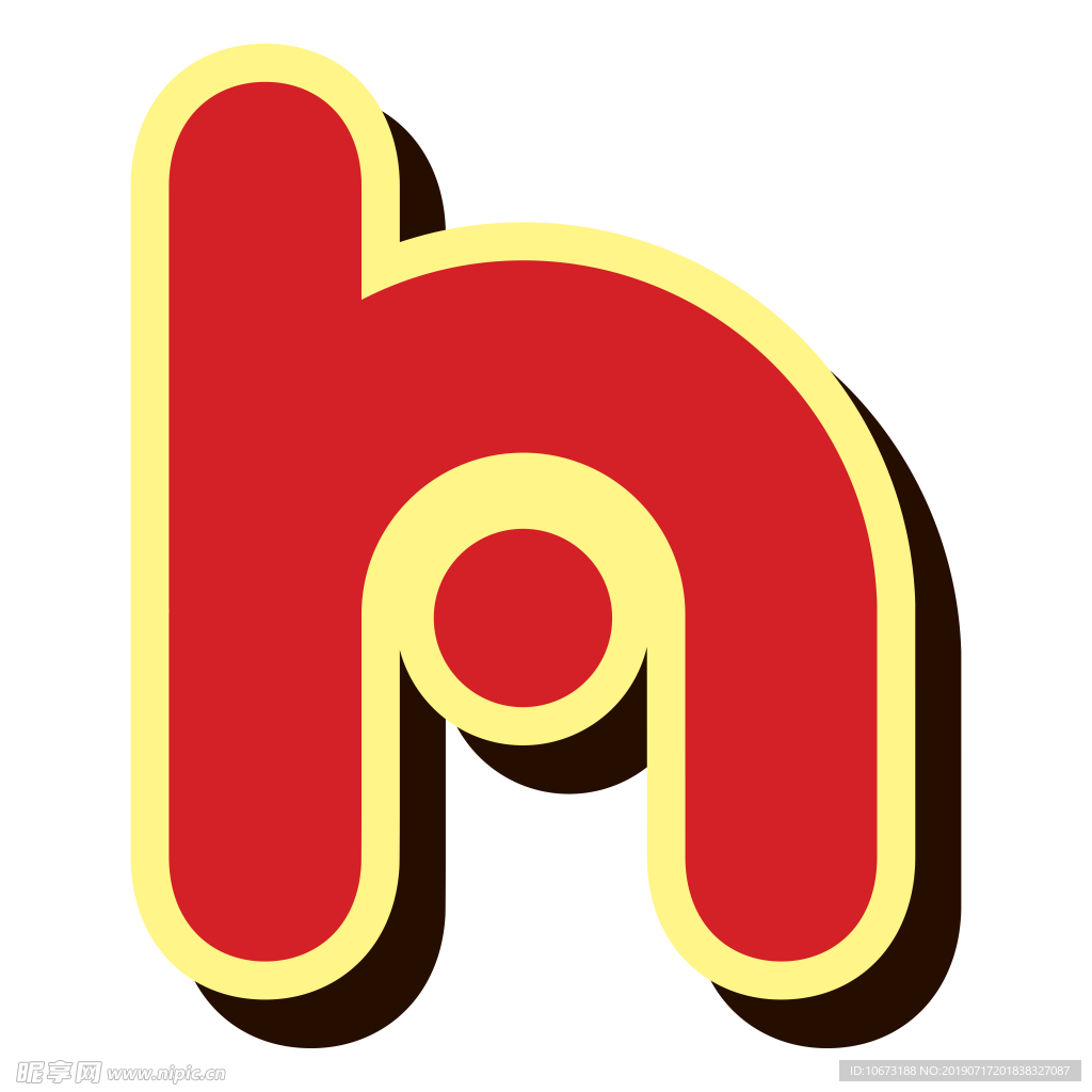 卡通字母