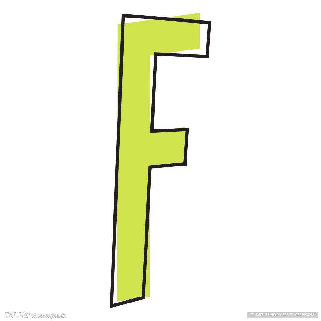 卡通字母