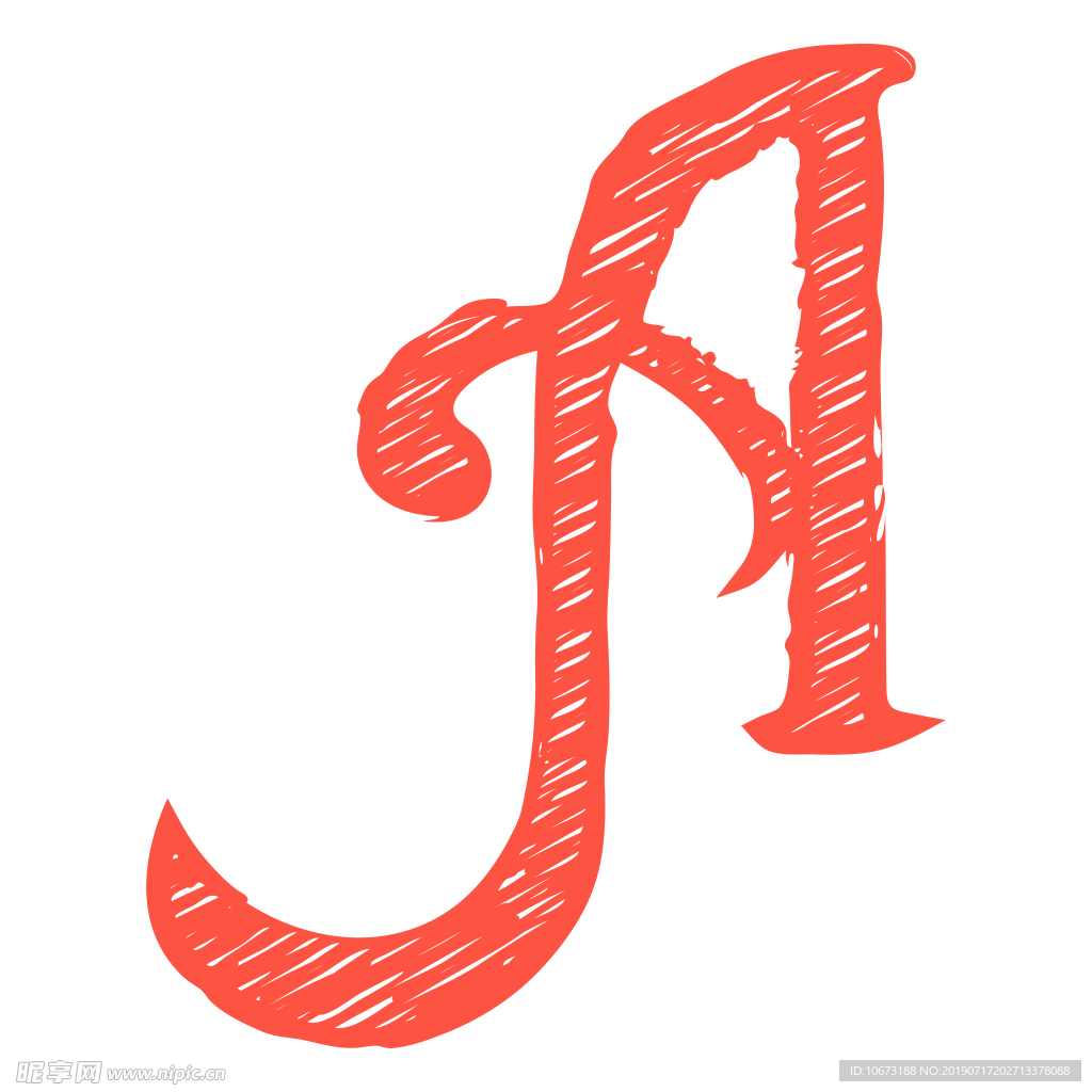 卡通字母
