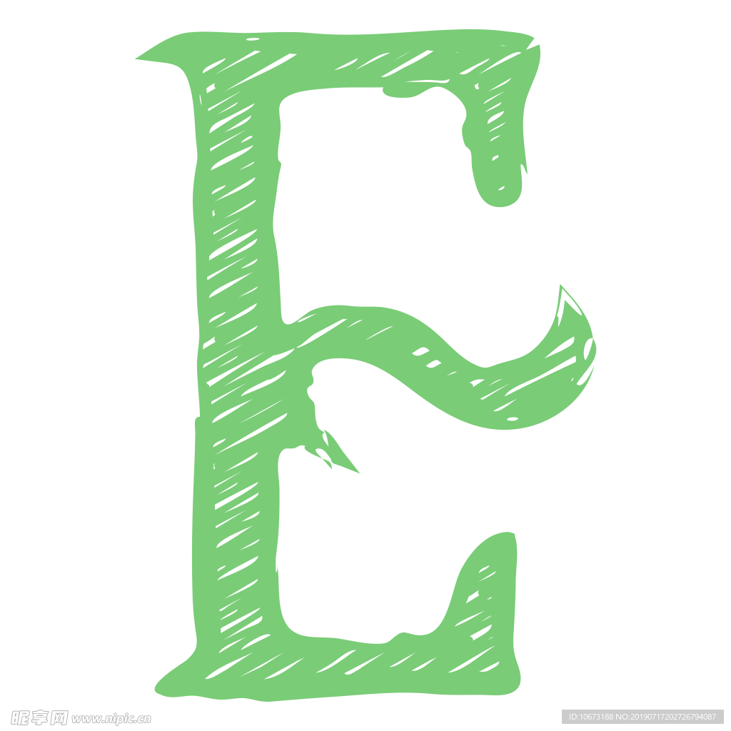 卡通字母