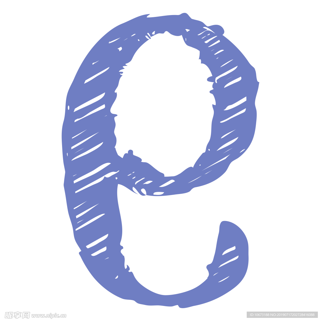 卡通字母