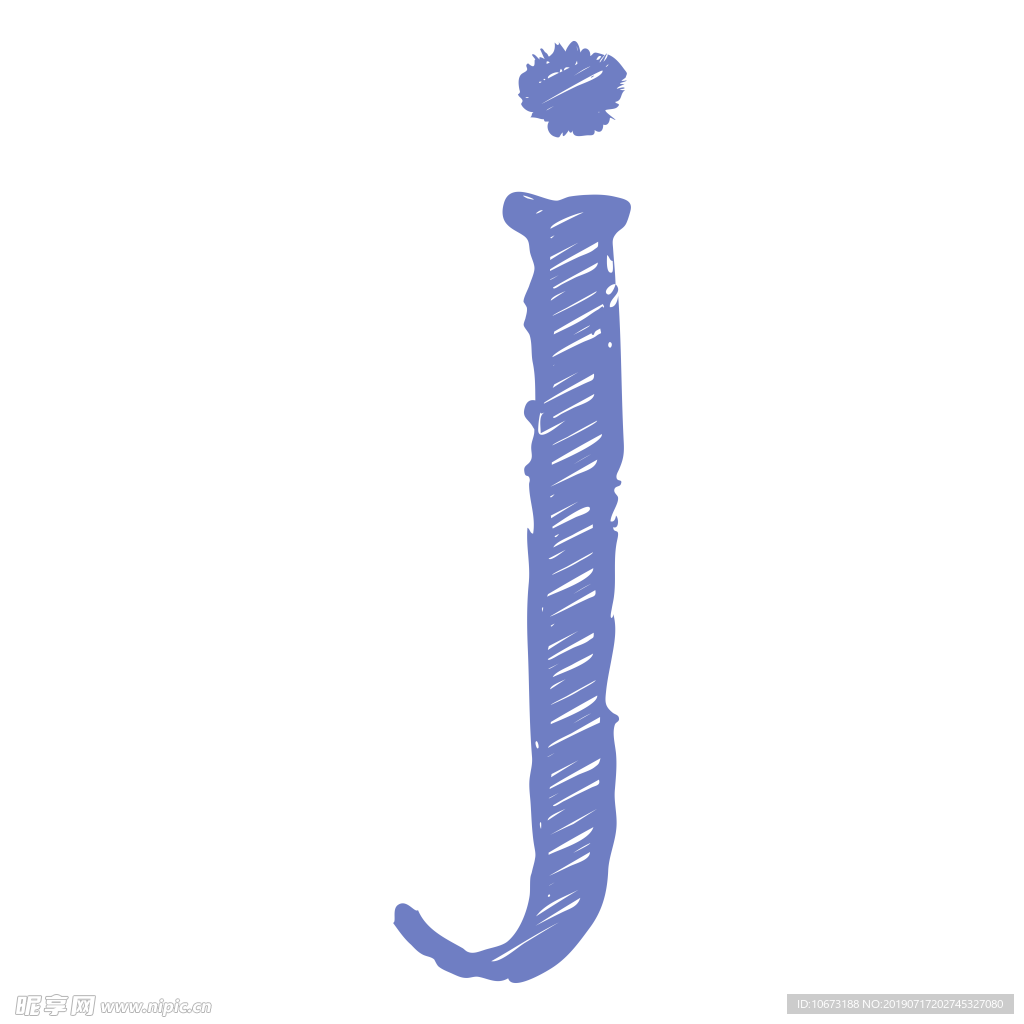 卡通字母