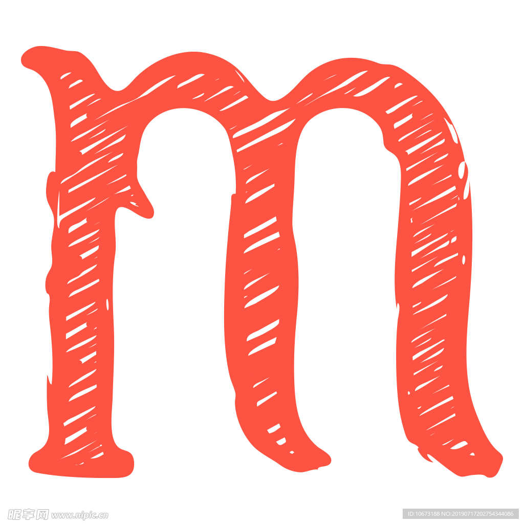 卡通字母