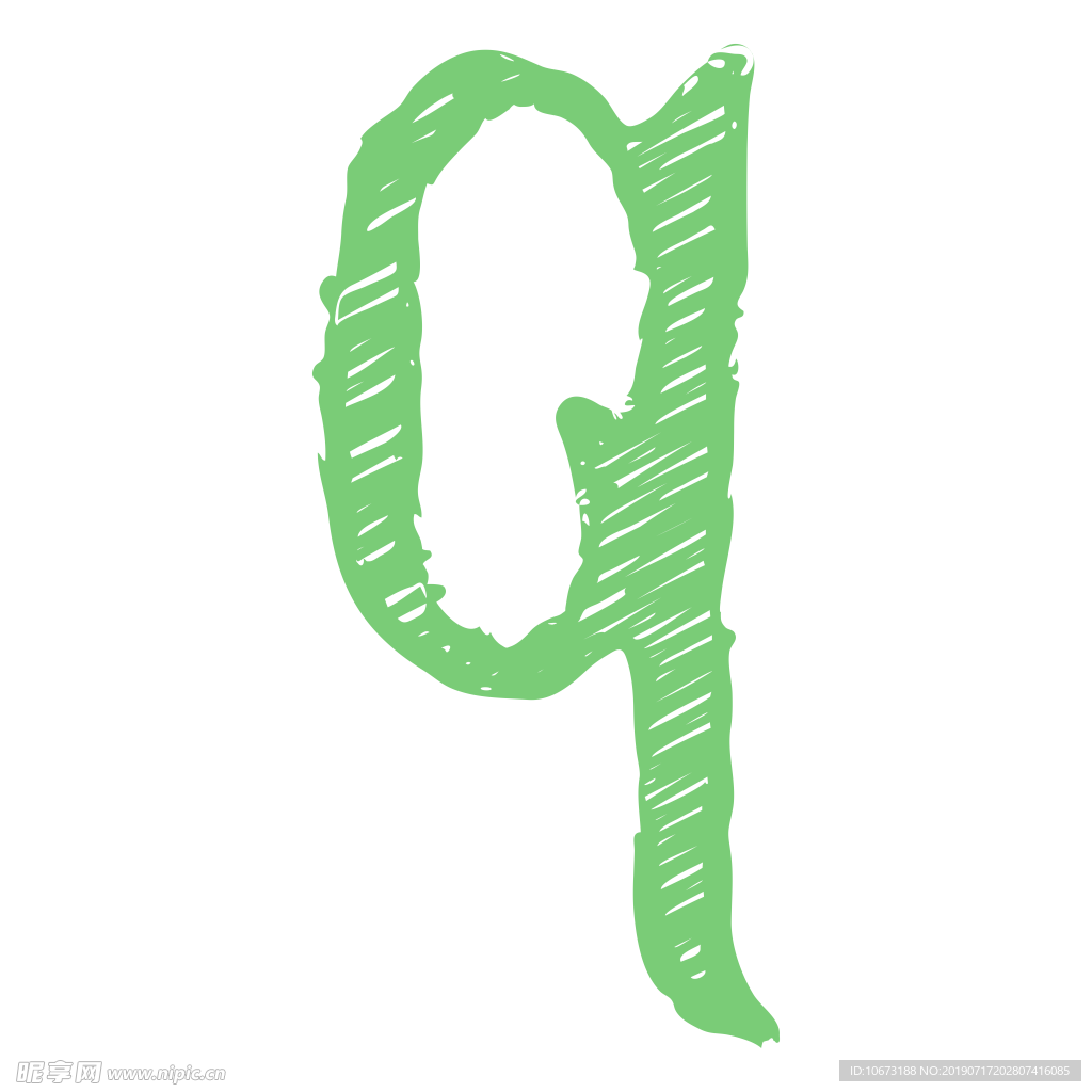 卡通字母