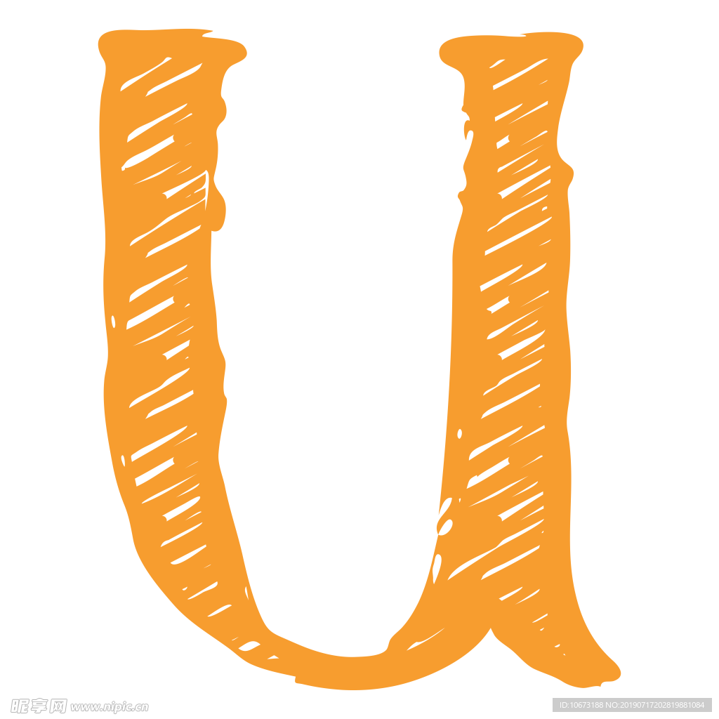 卡通字母