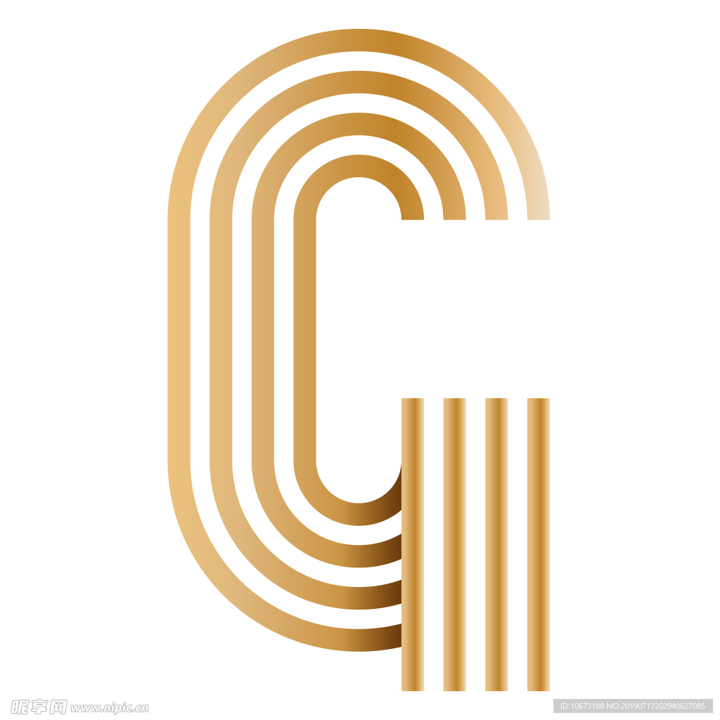 卡通字母