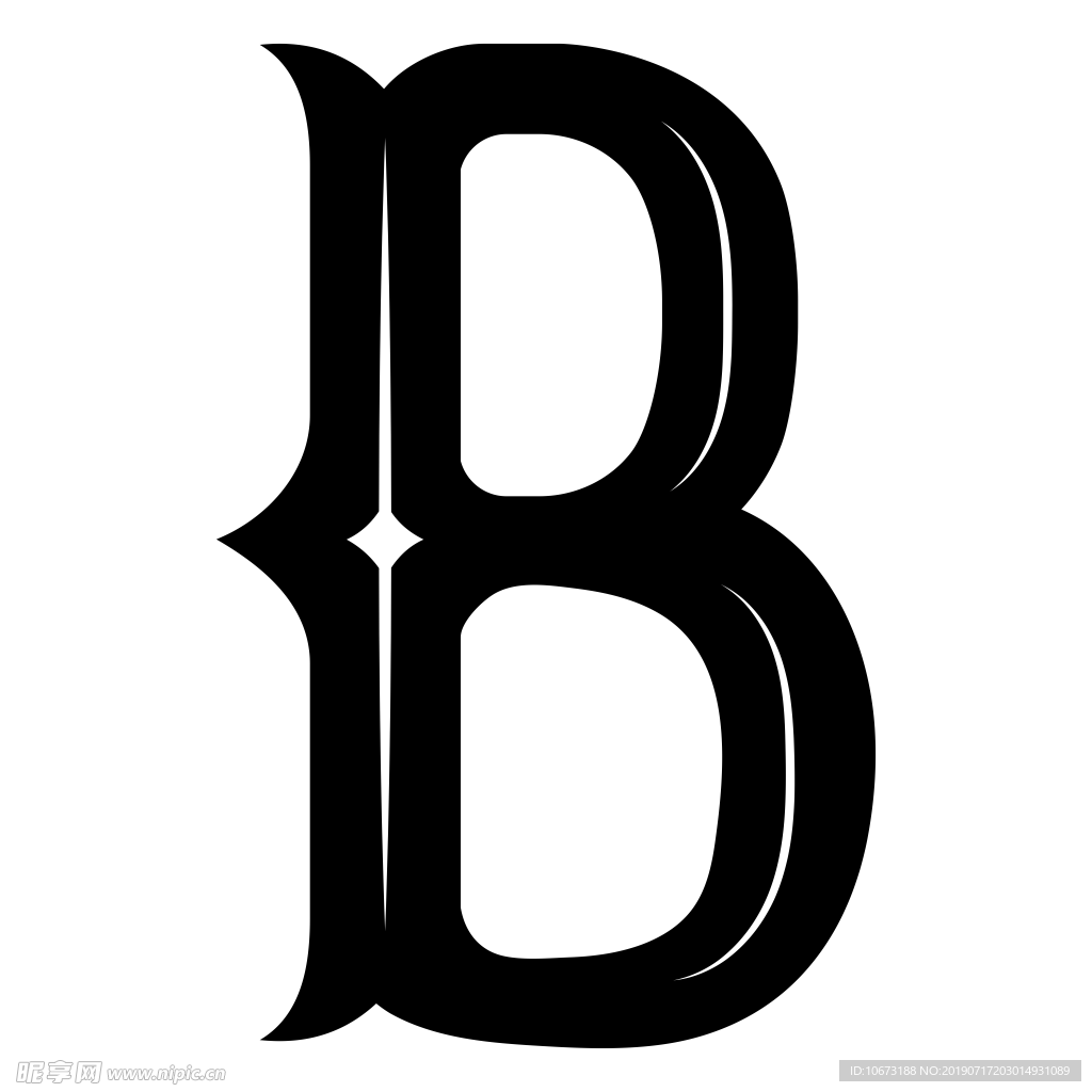 卡通字母