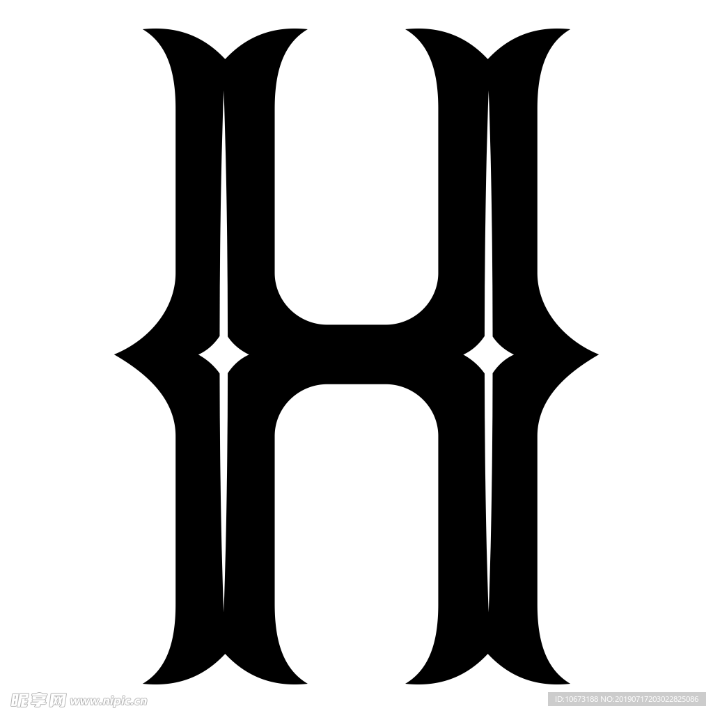卡通字母