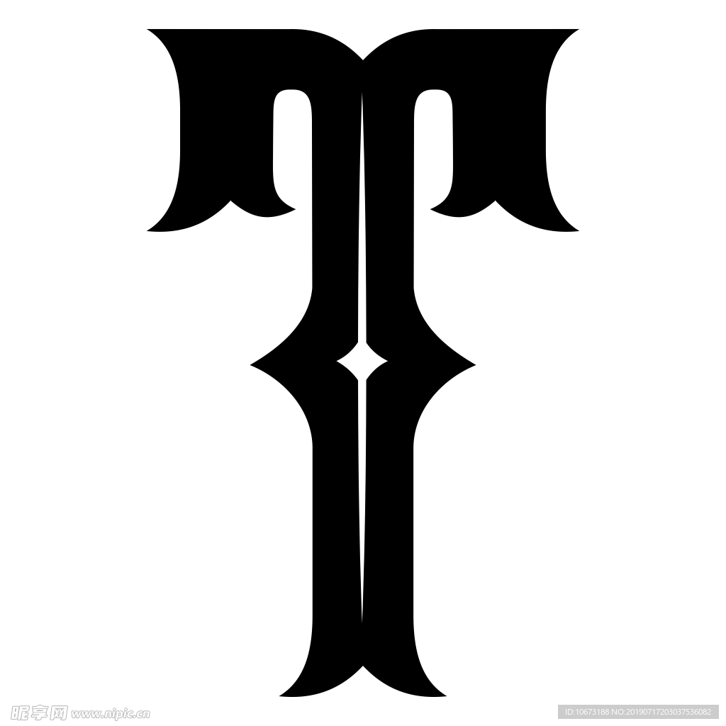 卡通字母