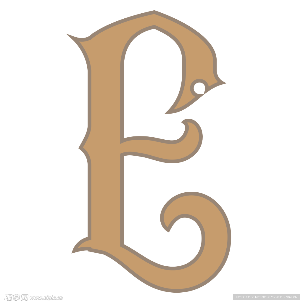 卡通字母