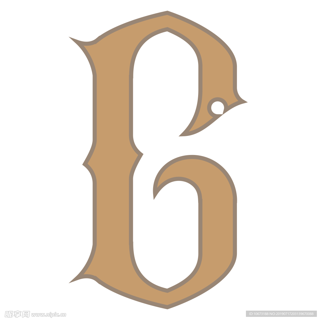 卡通字母