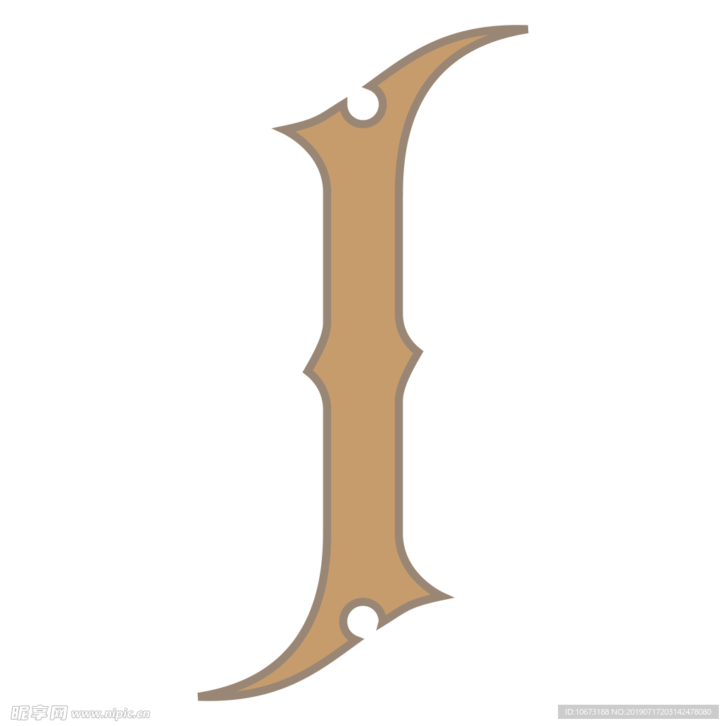卡通字母