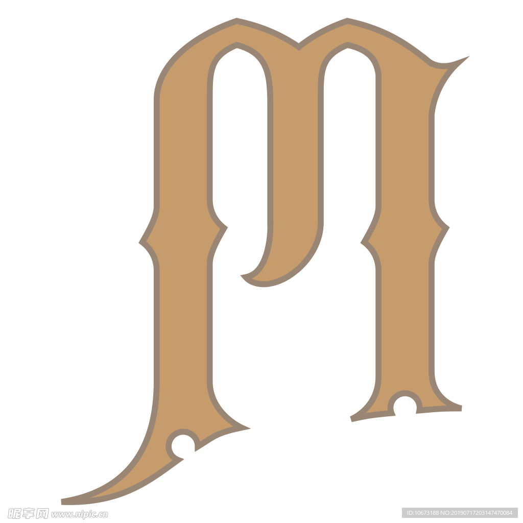 卡通字母