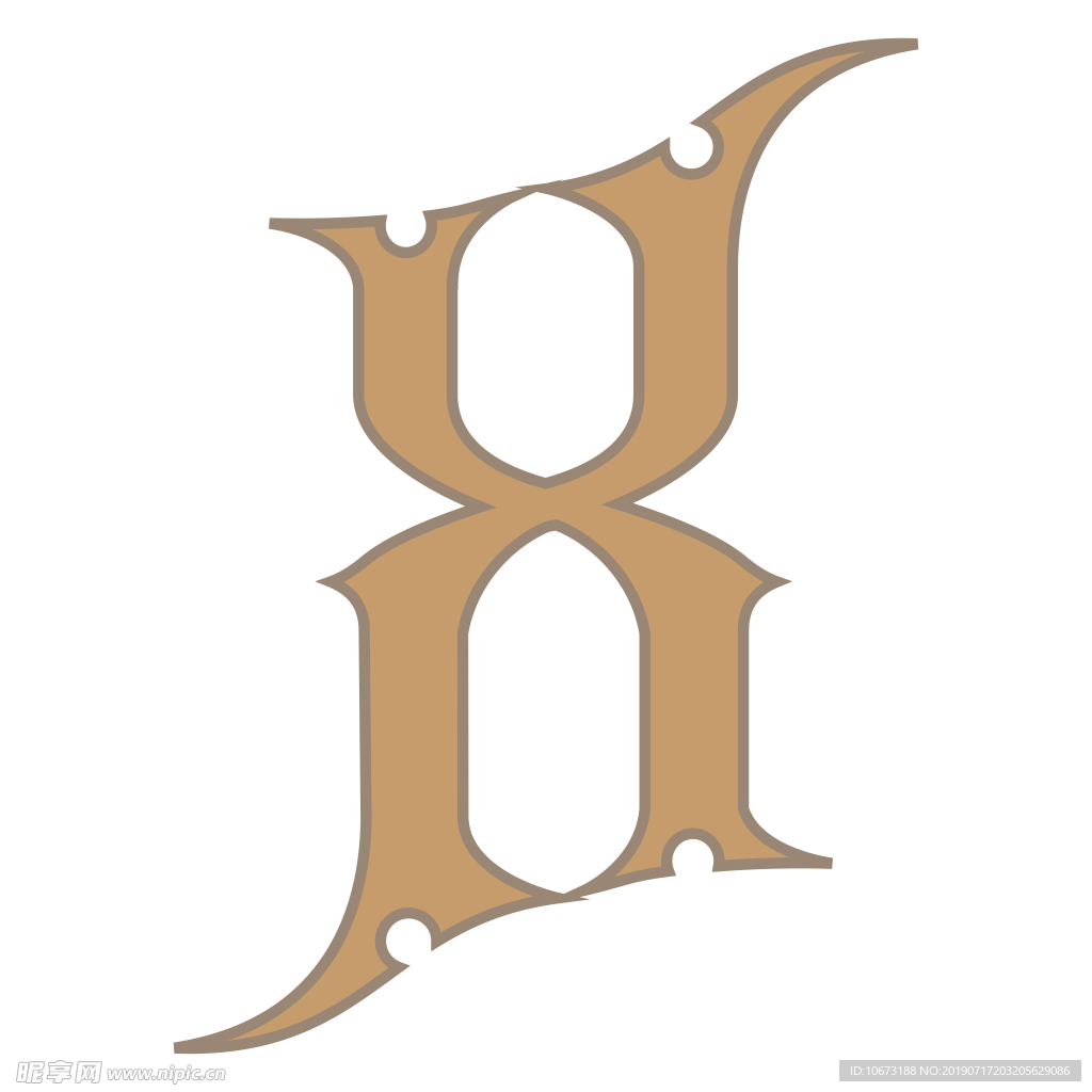 卡通字母