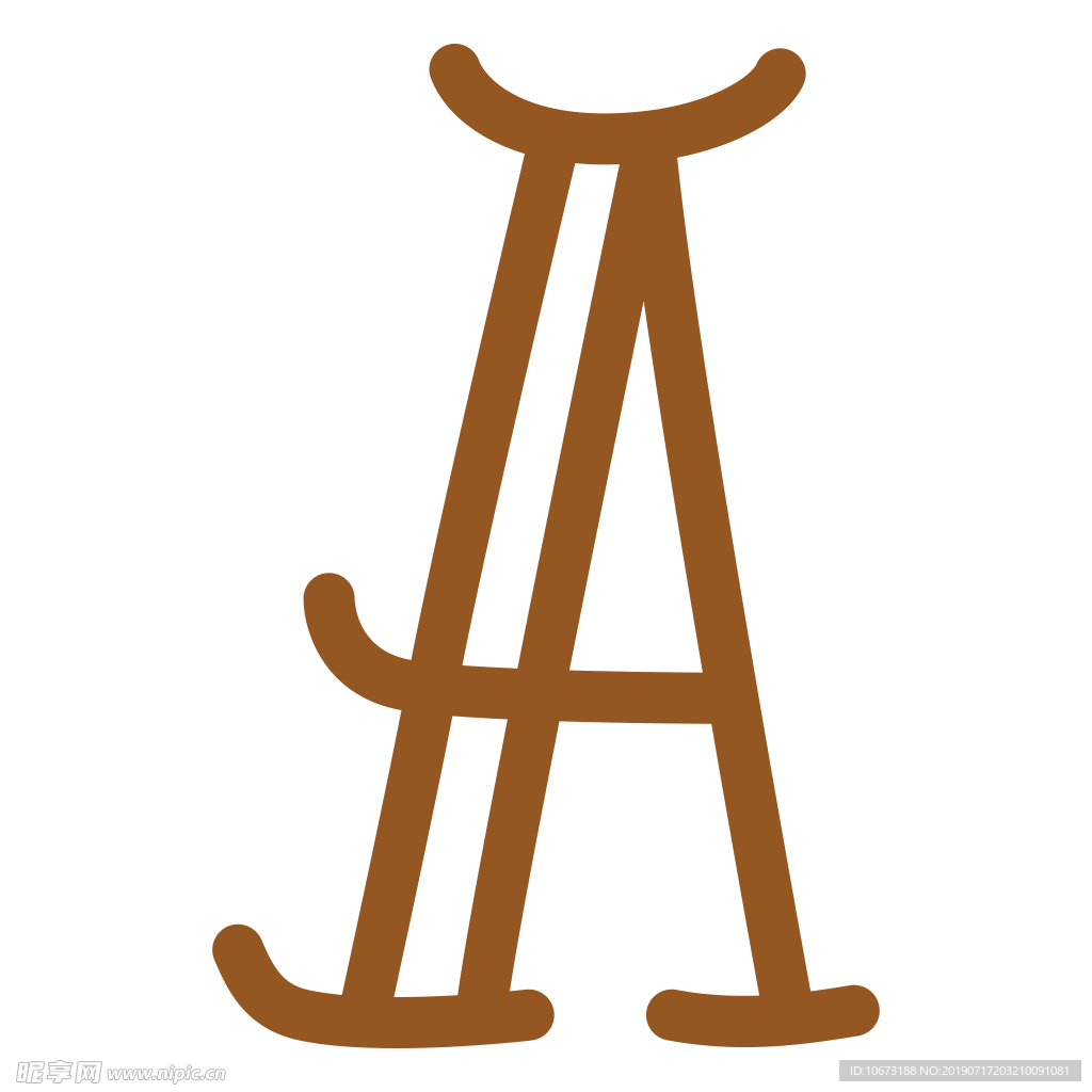 卡通字母