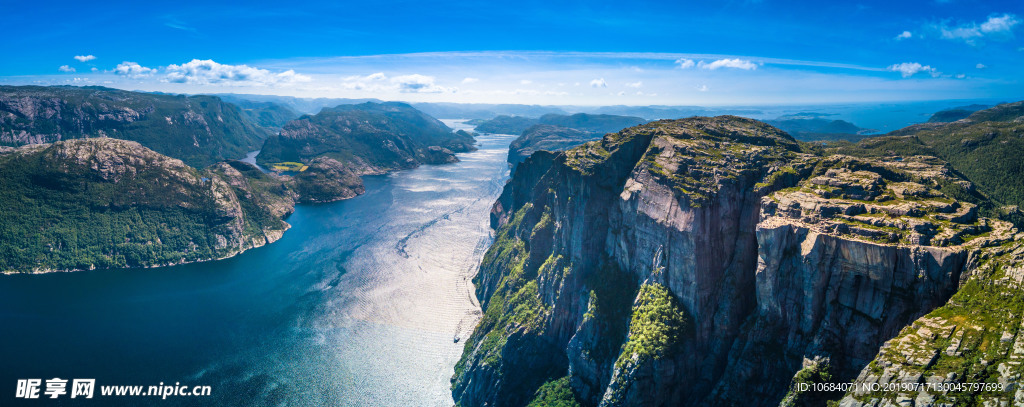 大气壮观山河风景