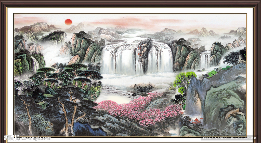 国画山水