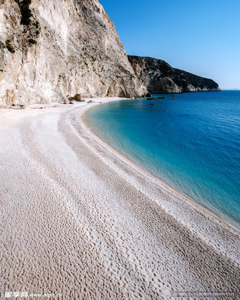 沙滩，海边风景