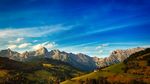 蓝天高山