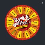 武藏年中盛惠吉时开抢转盘