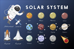 卡通太空宇宙