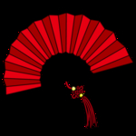 中国风扇子