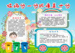 垃圾分类手抄报