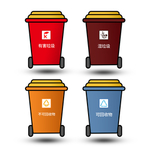 垃圾分类图标