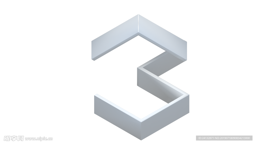 数字3